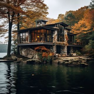 House by the lake