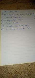Loll's Wish List