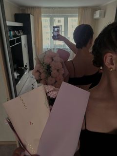 On beautiful flowers