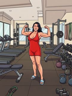 Gym with a trainer (membership to a gym with a trainer)