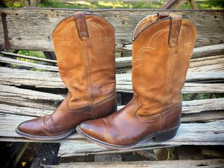 new pair of cowboy boots