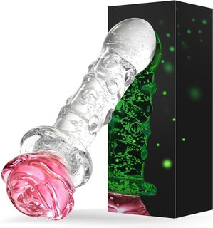 ANAL GLASS DILDO