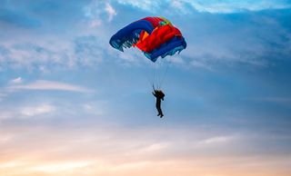 Parachute jump