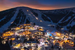 New Year in the mountains