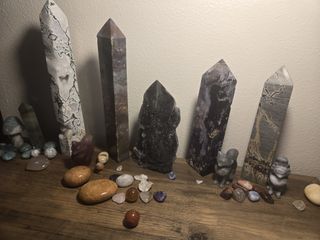 Crystal towers