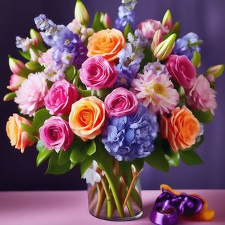 Букет любимых цветов