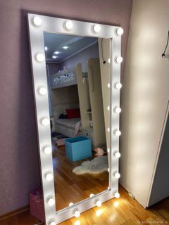 A huge mirror
