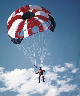 Parachute jump