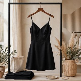 Sexy Black Mini Dress for Private Show ?
