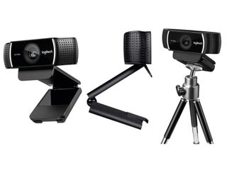 Webcam and professional light