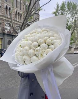 A big bouquet of peonies