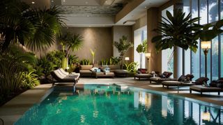 Weekend at a spa hotel