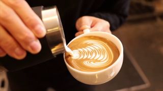 Just a cup of aromatic specialty coffee