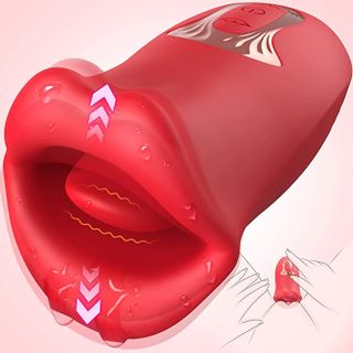 Sucking lips