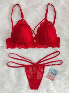 red lingerie