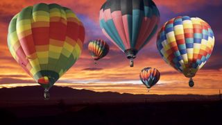 Take a hot air balloon ride
