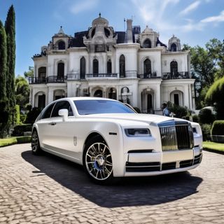 Car and house