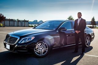 Maybach with driver