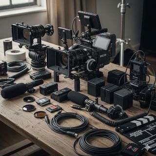 Profi video recording equipment