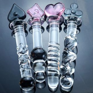 Glass dildos to shove it inside me✨