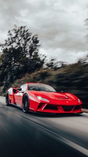 Red sports car