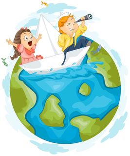 Go on a trip around the world