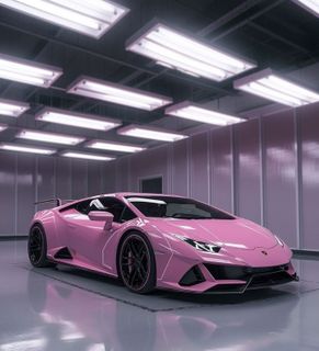 Pink Lamborghini !