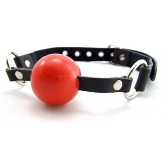Ball Gag Silicone Red Gag