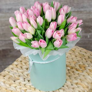 Bouquet of beautiful tulips