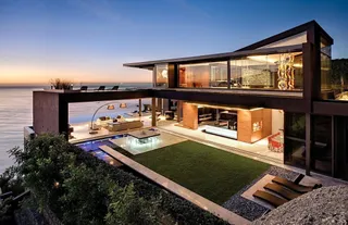 House by the ocean