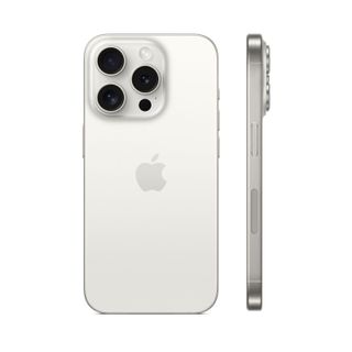 The white iPhone 17 Pro Max has 1 terabyte of storage.