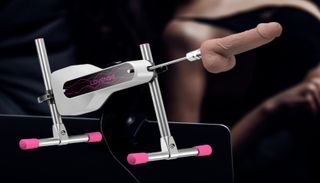 Lovense fucking machine