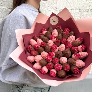 Strawberries in chocolate