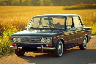 The car is Soviet