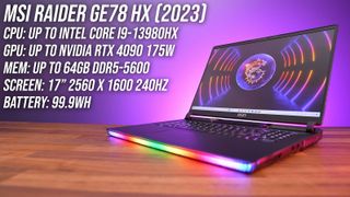 Ultrabook MSI Raider GE78 HX Black (9S7-17Q211-206)