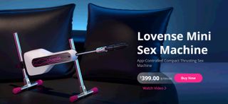 lovense mini  fuck machine