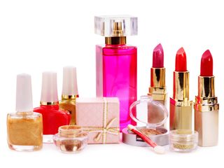 Cosmetics, perfumes.