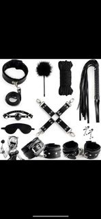 I need a sexy lingerie and a full bdsm set.
