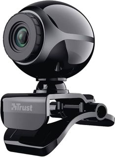Achetez Trust Exis Webcam avec Microphone Intégré USB 2.0 - Noir/Argent: Amazon.fr ✓ Livraison & retours gratuits possibles (voir conditions)