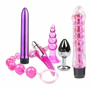 Collection of sex equipment