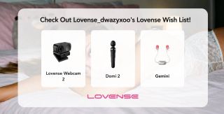 Wish list of toys