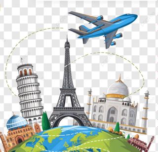 To travel all over the world.