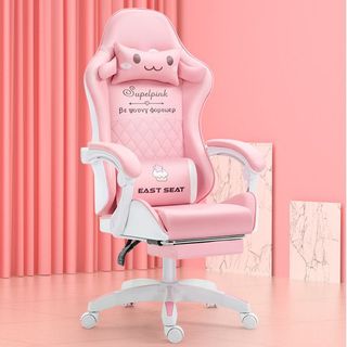 Pink gaming chair