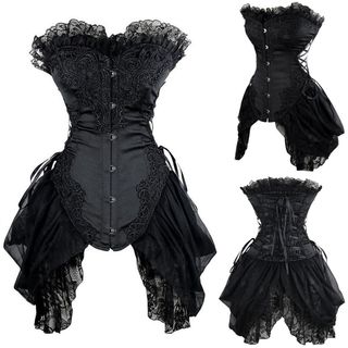 Black Gothic Lace Corset ?