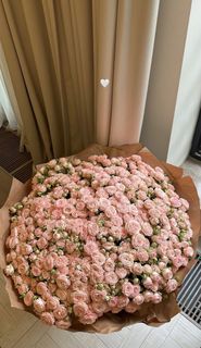 You can give me flowers if you want.