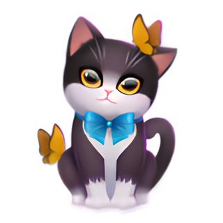 A gift in the profile “Kitten”