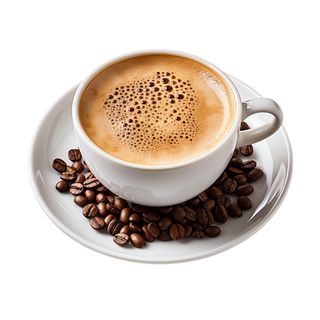 Buying a coffee in Juan Valdez with my partner