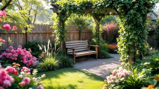 large garden