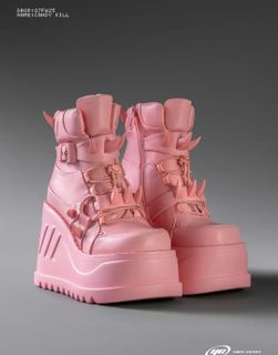 New Rock platform boots