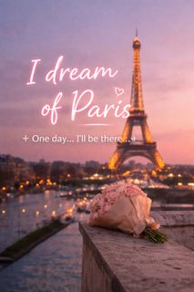 I dream of Paris… just once ✨